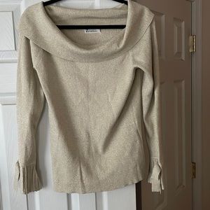 Cowl neck sweater